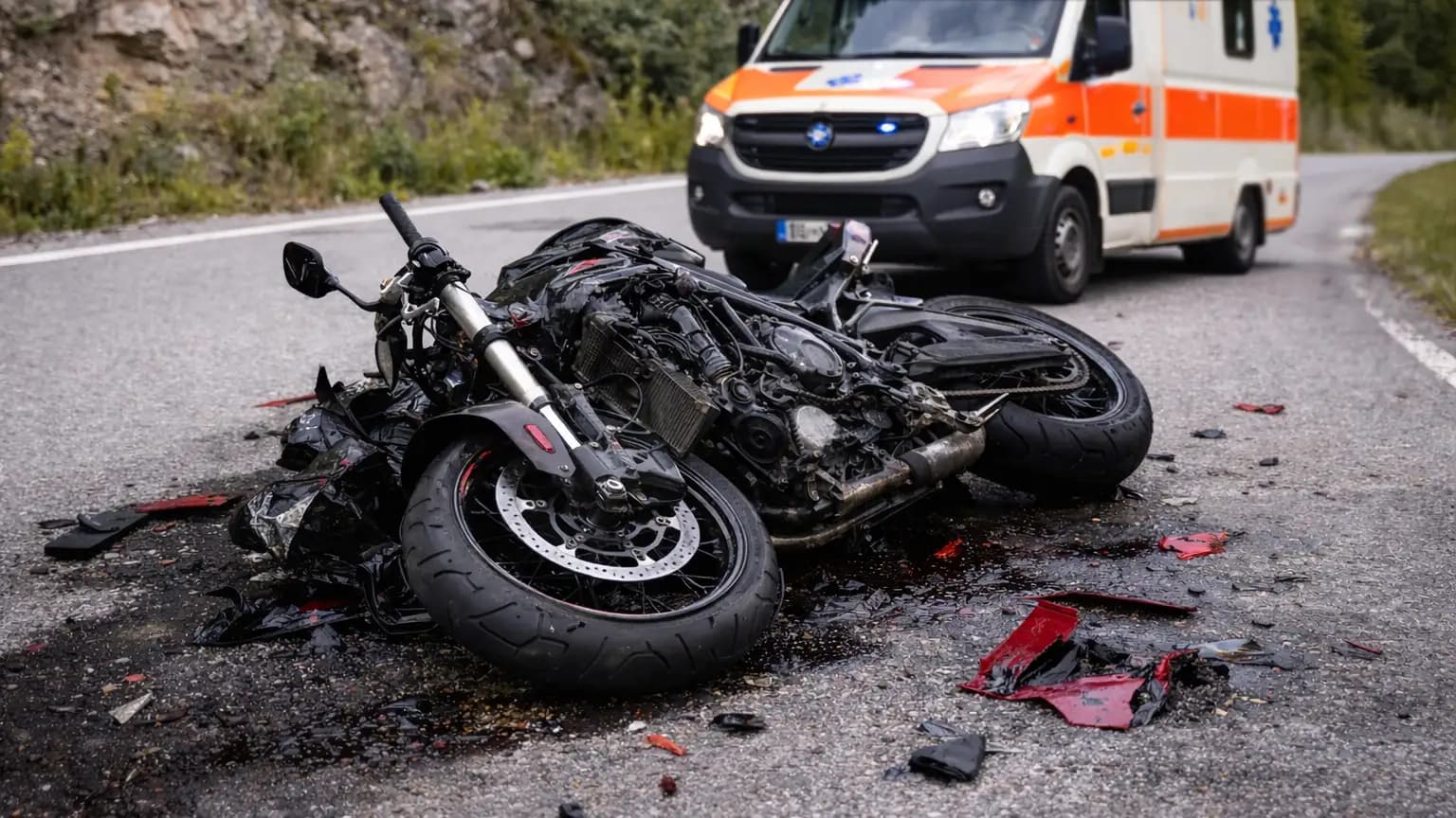 Motorradunfälle in Deutschland