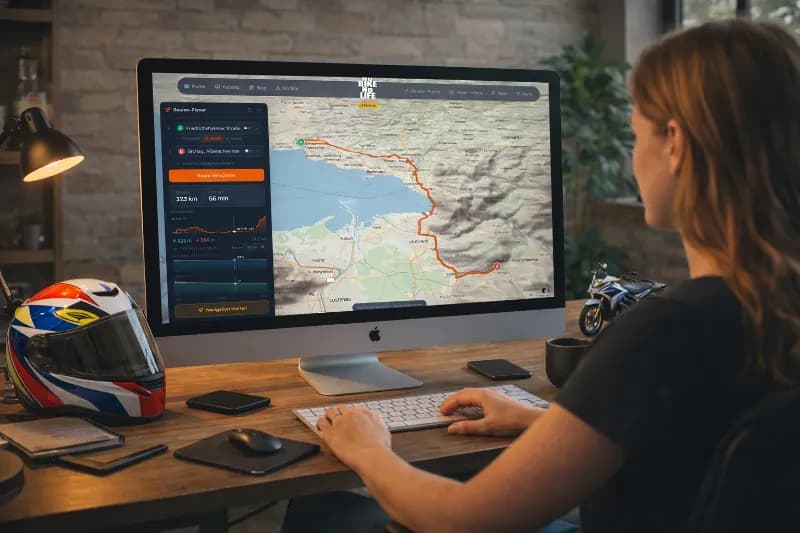 Motorrad-Routenplaner