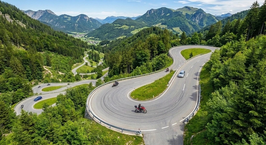 Strecken – Bild mit KI erstellt
